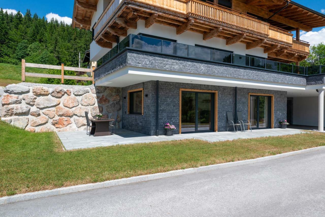 Ferienwohnung App. Mountain View Fieberbrunn Buitenkant foto
