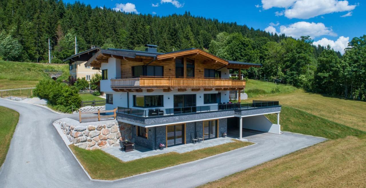 Ferienwohnung App. Mountain View Fieberbrunn Buitenkant foto